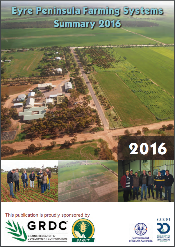 Eyre Peninsula Farming Systems Summary 2016-2018 (EP116)