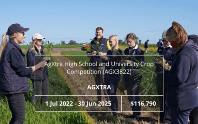 AgXtra high school and university crop competition (AGX3822)