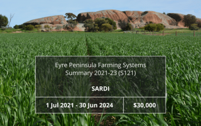 Eyre Peninsula Farming Systems Summary 2021-2023 (S121)