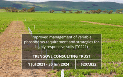Improved management of variable phosphorus requirement and strategies for highly responsive soils (TC221)